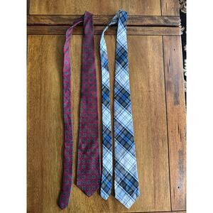 Vintage Bert Pulitzer Higbee’s Ties 100% Silk 100% Cotton Collector’s Edition